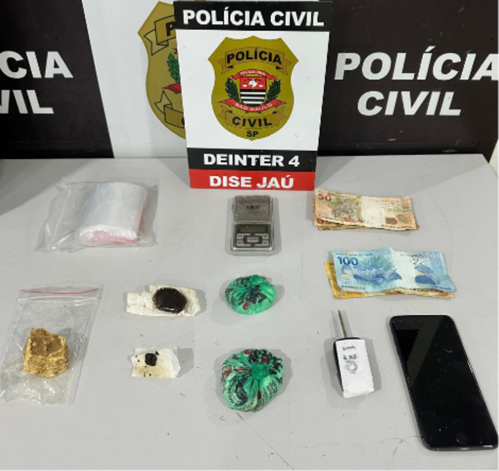 Dois são pesos pela DISE por tráfico de drogas em Jaú