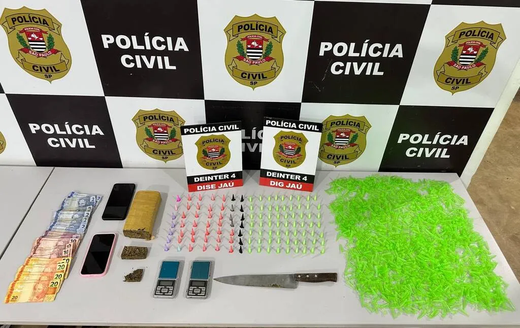 DISE apreende grande quantidade de drogas em Potunduva
