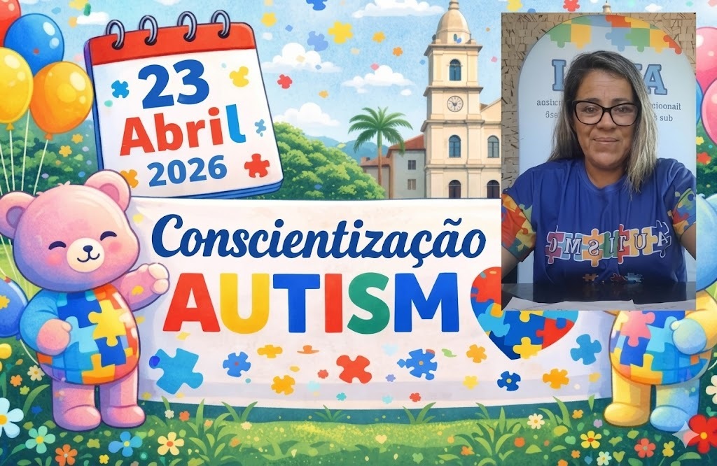Caminhada promove a conscientização sobre o autismo no dia 23