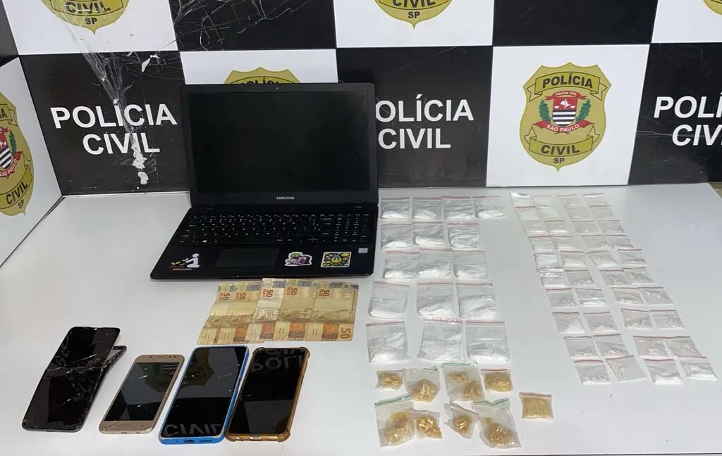 Polícia Civil prende dupla por tráfico e associação em Barra Bonita