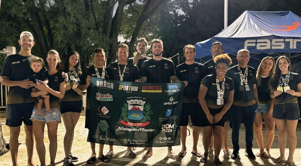 Equipe de natação de Barra Bonita conquista 25 medalhas e quebra recorde em Piracicaba
