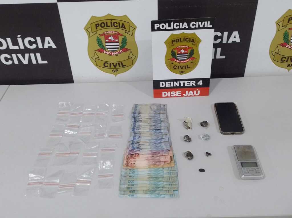 DISE de Jaú prende jovem por tráfico e associação