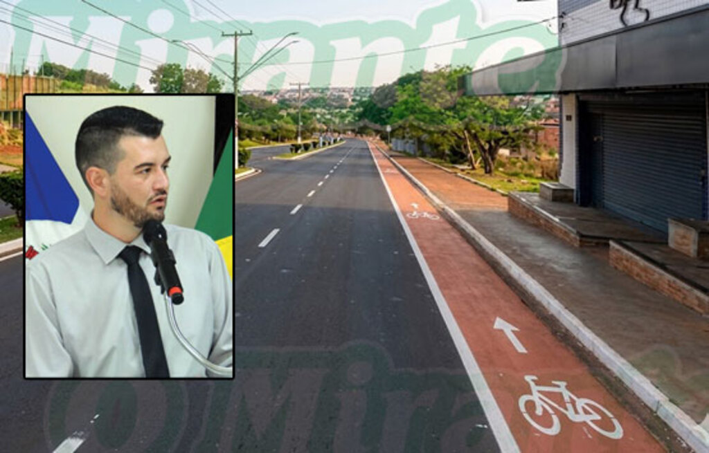 Bruno Tozzi sugere estudo para implantação de ciclofaixas