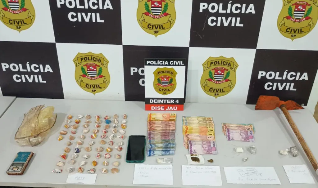 DISE prende seis pessoas por tráfico e associação criminosa em Jaú