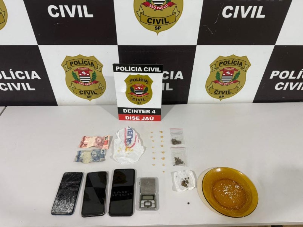 DISE prende dois homens por tráfico de drogas em Jaú