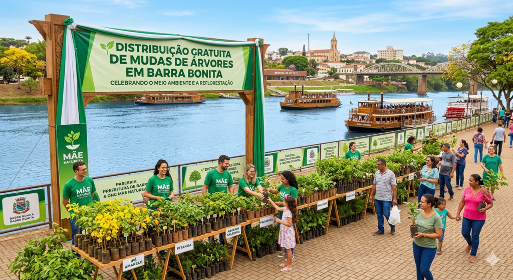 Barra Bonita realiza distribuição gratuita de mudas de árvores no sábado