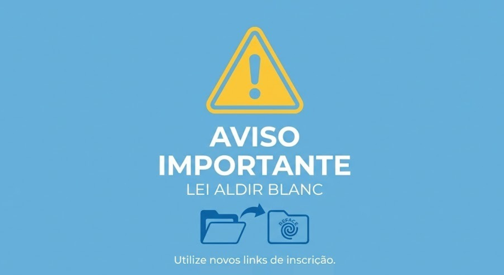 Cidades trocam links de inscrição para editais da Lei Aldir Blanc