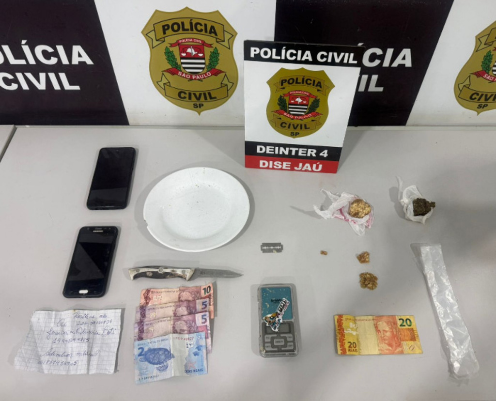 DISE desarticula ponto de tráfico e prende três em Jaú