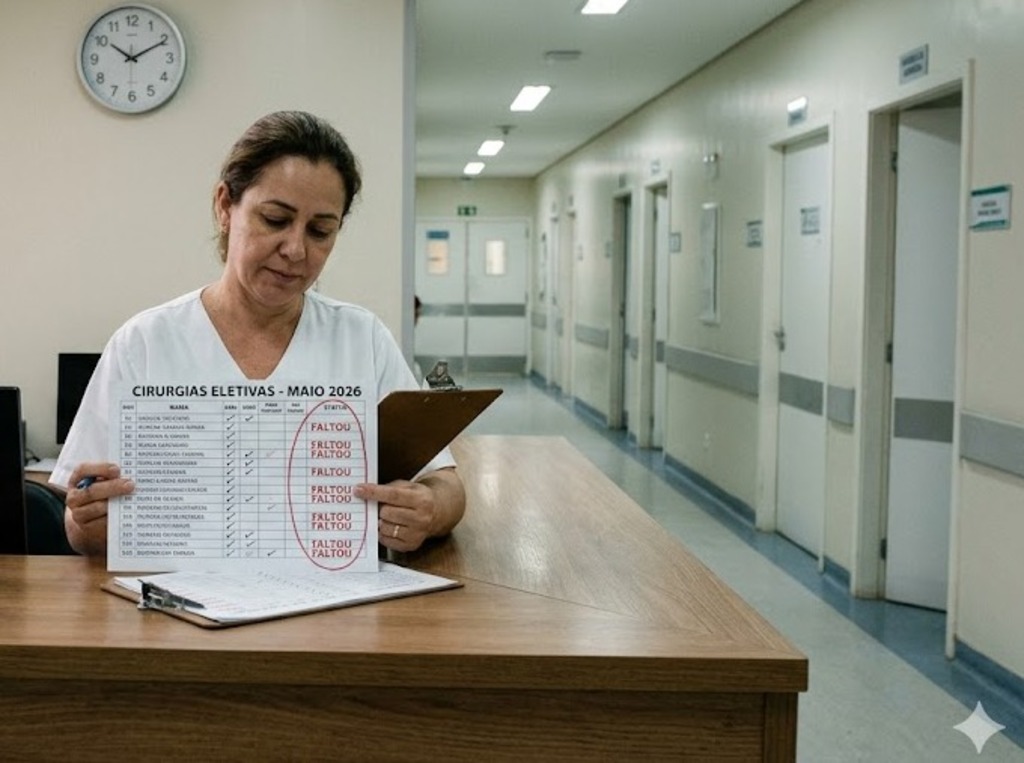 Saúde municipal registra 218 faltas em cirurgias eletivas até maio