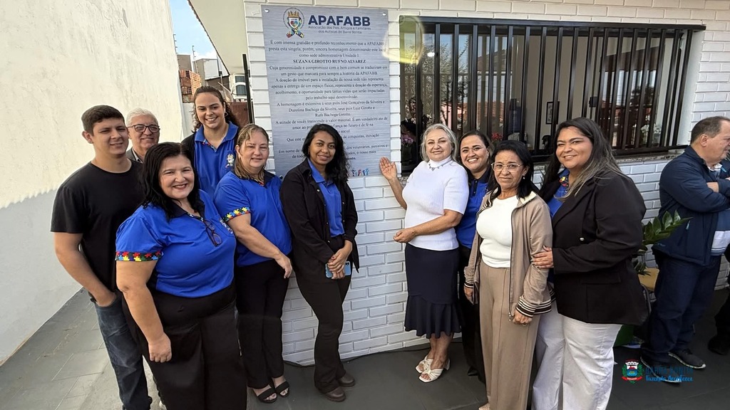 Sede da APAFABB recebe nome de doadora em homenagem