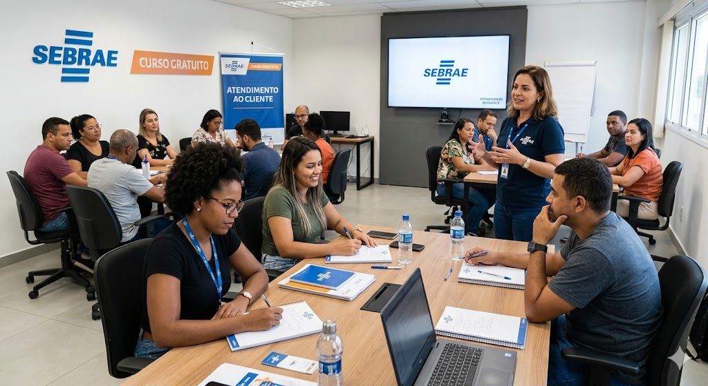 Sebrae oferece curso gratuito de atendimento ao cliente