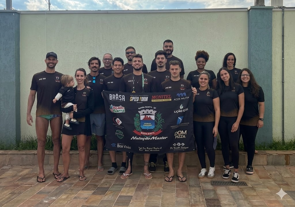 Máster de natação conquista 26 medalhas no Circuito Unami