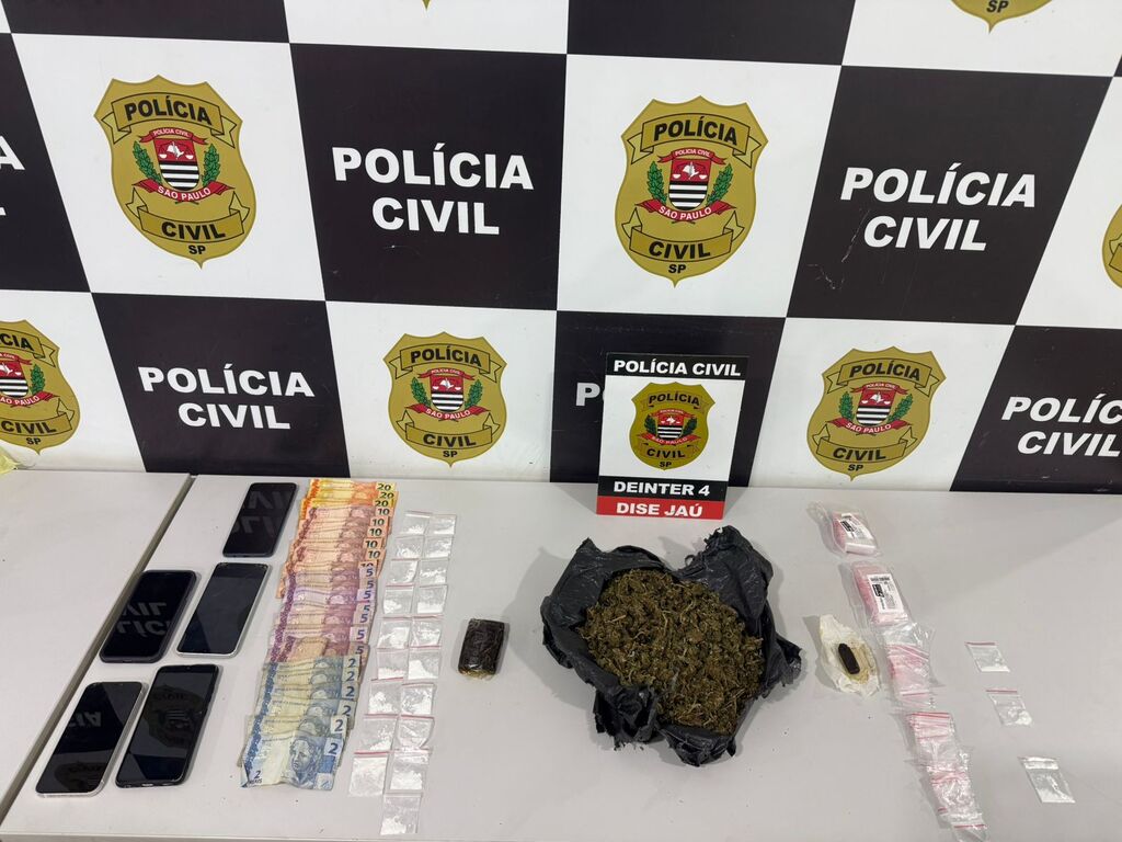 Operação noturna prende dois por tráfico em Jaú