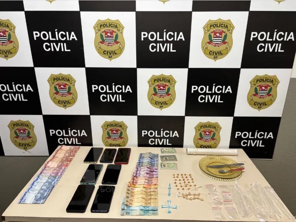 Polícia Civil e BAEP prendem acusado de tráfico em Igaraçu do Tietê