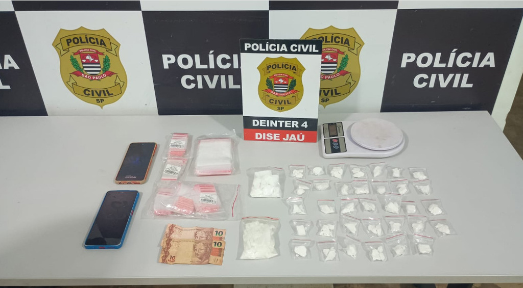 Polícia prende acusado de tráfico no Frei Galvão em Jaú