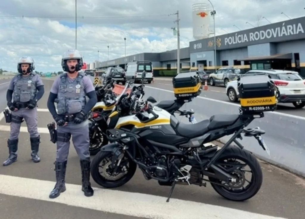 Polícia Rodoviária reforça fiscalização com motocicletas na região