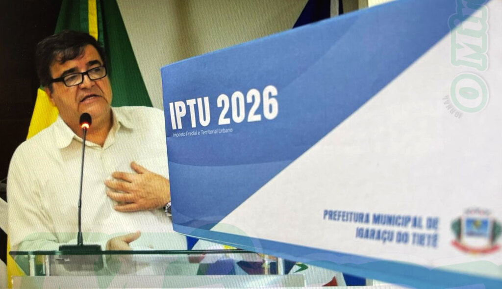 Projeto coloca novas regras para isenção de IPTU em Igaraçu