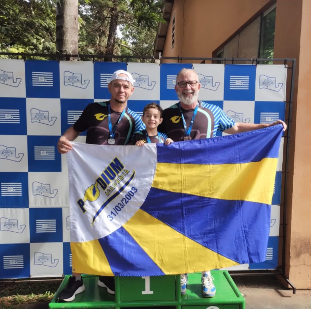 Natação da Podium conquista oito medalhas na Liga Paulista